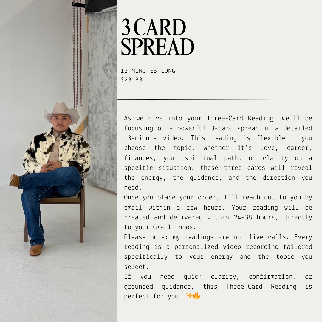3-Card Spread Tarot Reading