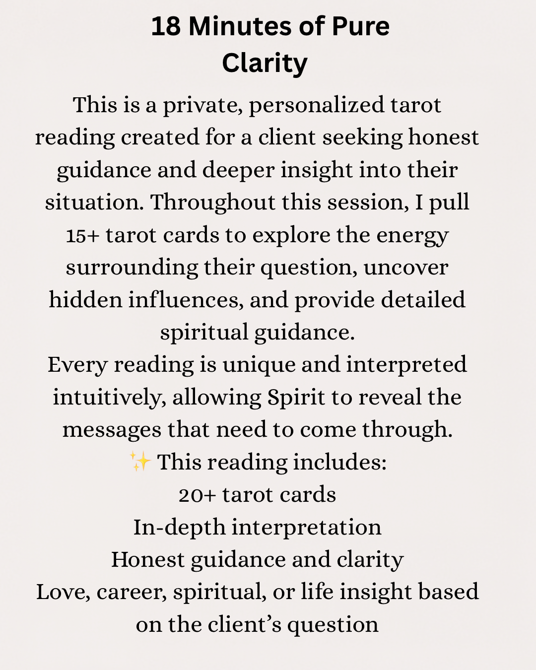 18 Minutes of Pure Clarity | Deep 15+ Card Tarot Reading